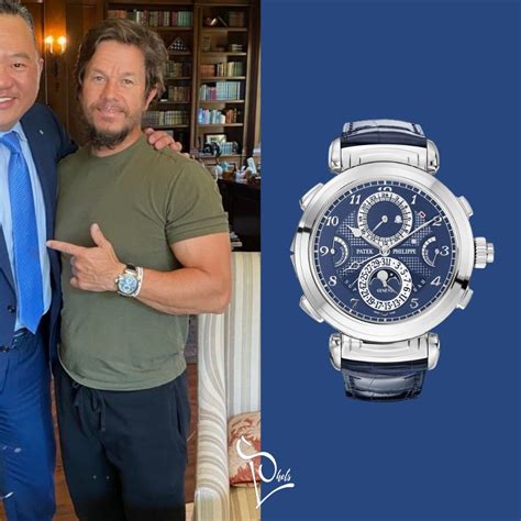 mark wahlberg patek philippe grandmaster chime|Patek Philippe .